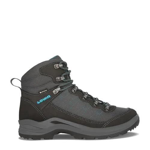 Lowa TAURUS PRO GTX MID Ws ANTHRAZIT Gr. 39.5 - Wanderschuhe mit Gore-Tex®-Technologie, wasserdicht und atmungsaktiv für optimale Fußklimabedingungen beim Wandern.