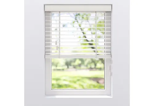 SOLUNA Bambus Jalousie weiß 105x130 cm - Sonstige Gartendekorationen - Stilvolle Bambus-Jalousie für individuellen Sichtschutz und Lichtregulierung, einfach zu montieren.
