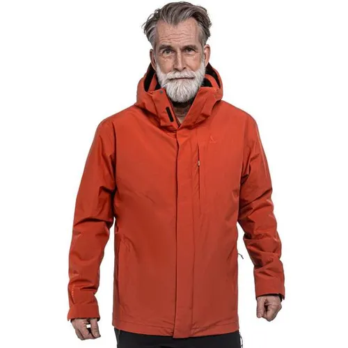 SCHÖFFEL Hiking 3in1 Jacket Style Tamina MNS - Funktionsjacke für Herren, vielseitig einsetzbar mit einer Wassersäule von 10.000 mm für optimalen Wetterschutz und 4-Wege-Stretch für maximale Bewegungsfreiheit.