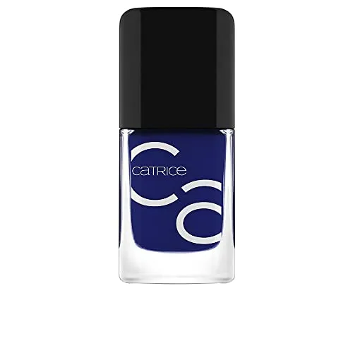Catrice ICONAILS Gel Lacquer, Gellack, Nagellack, Nr. 128 Blue Me Away, blau, langanhaltend, glänzend, ohne Aceton, vegan, Mikroplastik Partikel frei (10,5ml)