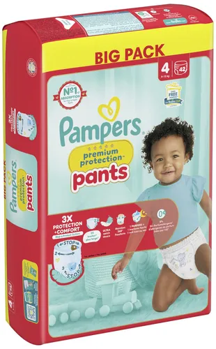 Pampers Windeln premium protection BIG PACK Gr. 4 (9-15 kg)