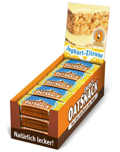 Energy OatSnack Joghurt-Zitrone von Davina