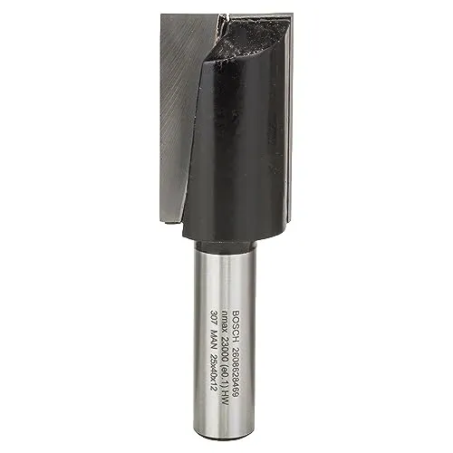Bosch Accessories Bosch Professional Zubehör 2608628469 Nutfräser 12 mm, D1 25 mm, L 40 mm, G 81 mm