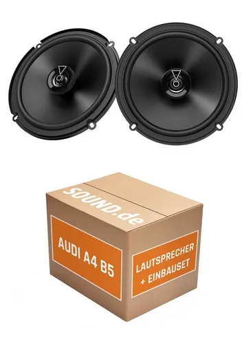 JUST SOUND best choice for caraudio Lautsprecher Boxen Einbauset JBL Club 3 64FSL Audi A4 B5 Heck Auto-Lautsprecher (55 W, 16 cm)