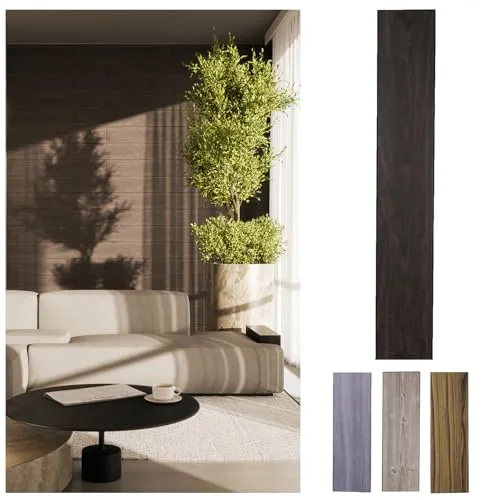 MDEKOR Wandpaneele Holzoptik 16,7x100 cm | 60 Stück für 10 m² - Gestalten Sie Ihre Innenräume individuell mit stilvollen Holzoptik-Paneelen aus leichtem XPS. Die 4 mm dicken Platten sind einfach zu montieren und pflegeleicht – ideal für eine moderne Wandverkleidung.