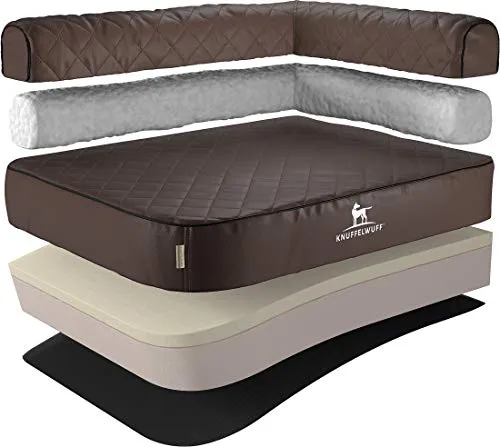 Hundebetten Braun von Knuffelwuff