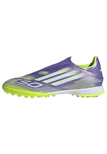 adidas Performance F50 League LL TF Radiant Blaze Fußballschuh lila 47 1/3 EU - Fußballschuhe für Turf, Größe 47 1/3, bequemes Synthetik-Obermaterial für optimale Ballkontrolle und Spielkomfort.