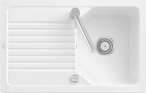 V&B Spüle Linara 45 Spülbecken, weiß alpin CeramicPlus