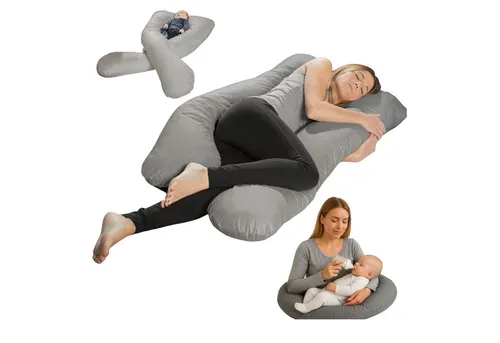 Sleepling Stillkissen Bodypillow in grau von sleepling