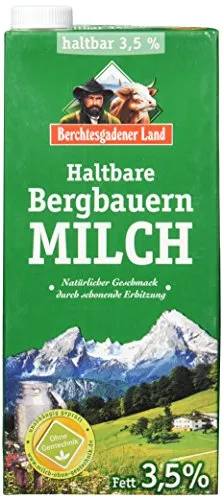 Berchtesgadener Land Bergbauern-Milch 3.5% Fett, 12er Pack