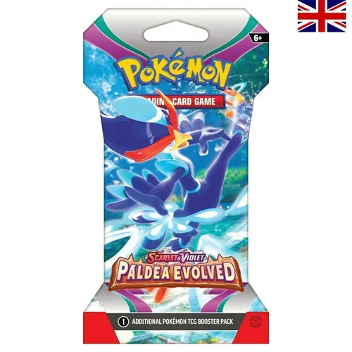 Pokemon – Scarlet & Violet Paldea Evolved Sleeved Booster (englisch)
