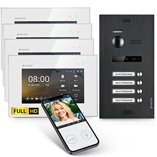 Balter Video-Türsprechanlage EVO HD für Mehrfamilienhaus von Balter