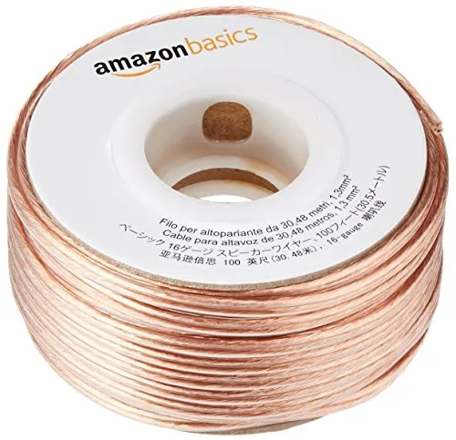 Amazon Basics 16-Gauge Speaker Wire