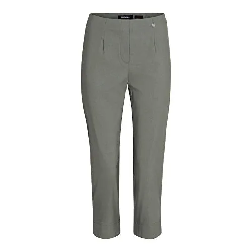 Robell Trousers Dreiviertel-Hose Marie 07 Gr. 48, olivgrün