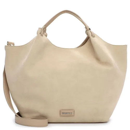 Emily & Noah Henkeltasche Jeanna M beige 65676,400 - Stylische Henkeltasche mit hochwertiger Leder-Optik und pflegeleichter Feinsynthetik. Großzügiger Stauraum für Geldbörse und Handy, mit abnehmbarem Schulterriemen für flexible Tragevarianten. Ideal für Alltag und besondere Anlässe.