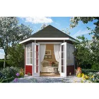 Skan Holz Holz-Pavillon Almelo Schwedenrot von SKAN HOLZ