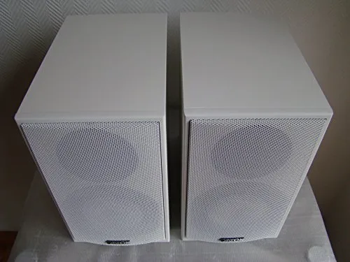 Canton GLE 420.2 Regallautsprecher (Paar) in Weiß - Hochwertige 2-Wege-Regallautsprecher mit Bassreflex-System, ideal für klaren Klang und kraftvollen Bass. Perfekt für Musikliebhaber und Heimkino-Enthusiasten.