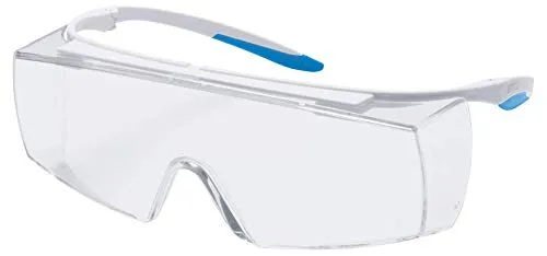 Uvex super F OTG - Schutzbrille für Brillenträger - Überbrille - beidseitig extrem kratzfest und chemikalienbeständig