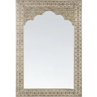 Beliani Wandspiegel PALI Gold 5x60x91 in gold von Beliani