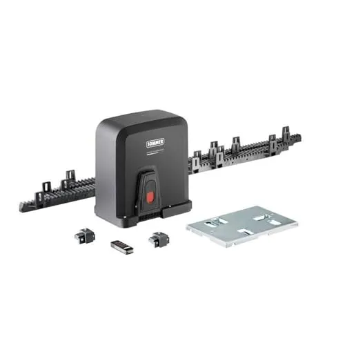SOMMER Schiebetorantrieb STArter S2 - Außenanbau, leistungsstarker Antrieb für Schiebetore bis 6 m Breite und 300 kg Gewicht, ideal für effiziente und sichere Torautomatisierung.