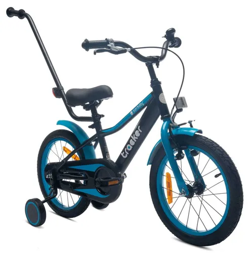 Kinderfahrrad 16 Zoll Tracker Bike - Robustes Kinderfahrrad für Jungen, ideal für 3-7 Jahre, mit 16 Zoll Reifen für sicheres Fahren und viel Spaß im Freien.