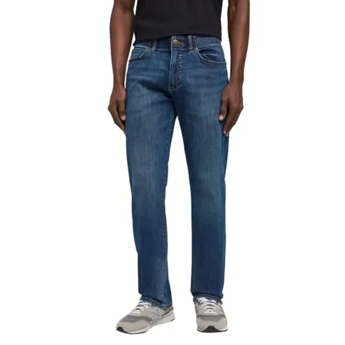 Lee Herren Straight Fit Xm Jeans, Maddox, 30W / 30L EU - Moderne Herren-Jeans mit geradem Beinverlauf, aus langlebiger Baumwolle für hohen Tragekomfort. Ideal für den Alltag und vielseitig kombinierbar.