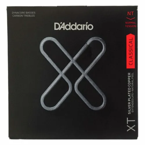 D Addario XTC45FF - XT Classical Dynacore Carbon Saite, herausragende Intonation und flexibles Spielgefühl mit Korrosionsschutz