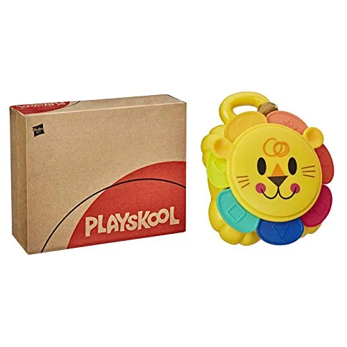 Playskool Stapelspaß Löwe, Activity-Spielzeug für Babys und Kleinkinder ab 9 Monaten mit 7 Stapelteilen, einfache Aufbewahrung (Amazon Exclusive)