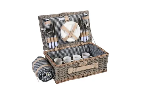 MCW Picknickkorb MCW-B24 mit Picknickdecke von MCW
