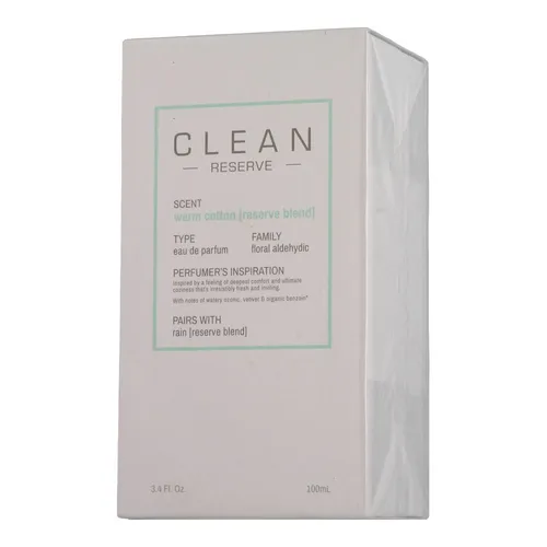 Clean Warm Baumwolle Eau de Parfum 100ml