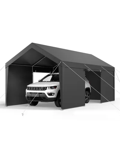 VEVOR Carport 3,05x6,09 m – UV-beständige Autoüberdachung