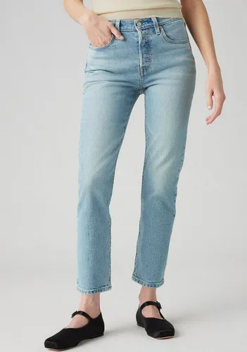 Levi's 501 Crop Damen 7/8-Jeans, Größe 25, Länge 30, blau (no rush) - Stylische 7/8-Jeans aus der 501 Collection von Levi's®, figurbetont und aus robustem Baumwoll-Denim, ideal für lässige Outfits.