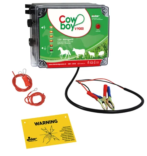 12V Weidezaungerät – Effizientes Elektrozaun Gerät für optimale Tierhaltung - Weidezaungeräte aus Deutschland, ideal für die sichere Einzäunung von Weideflächen und den Schutz Ihrer Tiere.