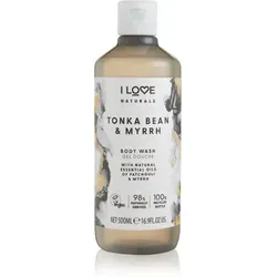 I Love Naturals Tonka Bean & Myrrh Duschgel 500 ml