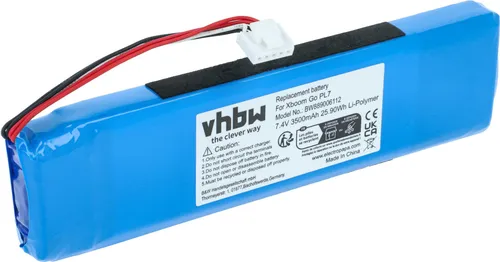 vhbw Akku Ersatz für LG EAC66836137-2S, EAC63558704, EAC64790805 für Lautsprecher Boxen Speaker (3500 mAh, 7,4 V, Li-Polymer)