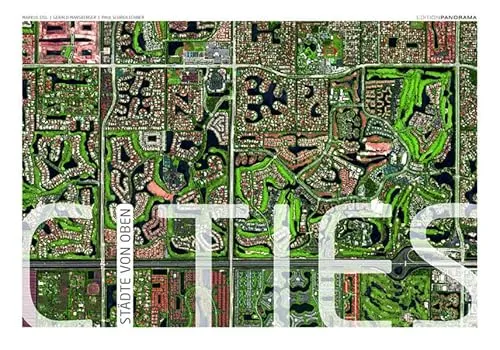 CITIES - Städte von oben: Immerwährender Kalender im Großformat 1 Meter x 70 cm - Entdecken Sie atemberaubende Stadtansichten mit diesem immerwährenden Kalender. Ideal für kreative Planung und als dekorativer Blickfang in jedem Raum.