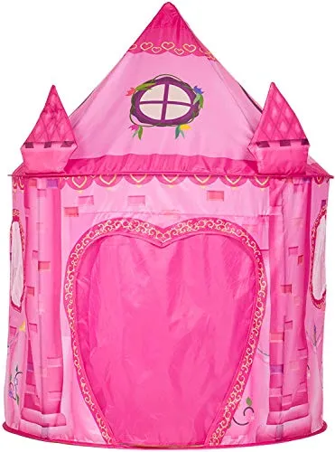 Benebomo Rosa Spielzelt mädchen,Prinzessin Kinderzelt,Zelt kinderzimmer,Kinderzelt für drinnen,Spielzelt Kinder Indoor,Kinder zelte für Zimmer,Geschenk für Mädchen