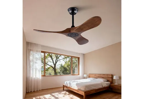 Rolipo Deckenventilator 42 Zoll mit Fernbedienung und Speicherfunktion
