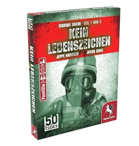 Pegasus Spiele 50 Clues – Kein Lebenszeichen (Sigrids Suche, Teil 1 von 3)