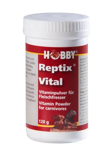 Hobby Reptix Vital 120g -Vitaminpulver 89,08 EUR/kg