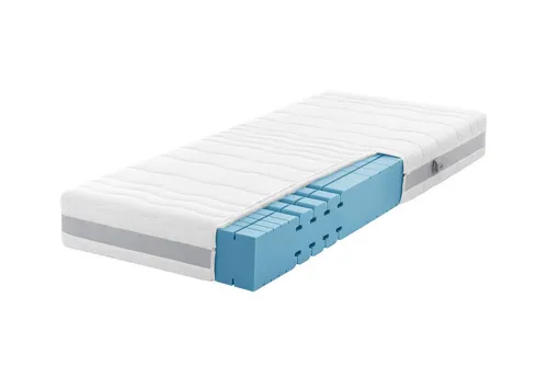 RAVENSBERGER Komfort-MED Matratze 22 cm hoch - Matratzen mit 100% Made in Germany, bis 60° C waschbar, ideal für Körpergewicht bis 140 kg, bietet optimalen Schlafkomfort dank Vollschaumkern mit Konturschnitt.