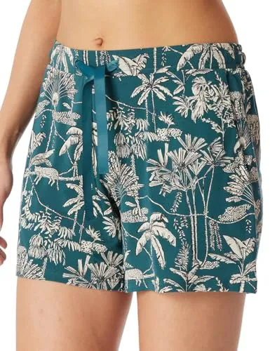Schiesser Damen Schlafhose kurz Modal - Mix + Relax - Bequeme kurze Schlafhose aus hochwertigem Modal für angenehmen Tragekomfort. Ideal für entspannte Nächte und gemütliche Tage zu Hause.