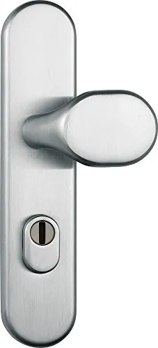 ABUS Tür-Schutzbeschlag KLZS714 ER - Türsicherungen mit Zylinderschutz und robustem Stahl, ideal für Wohnungsabschlusstüren mit optimalem Ziehschutz für mehr Sicherheit.