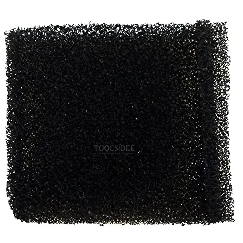 Scheppach 7907702703 Schaumfilter, Schwarz, 12/15/20/30/50 Liter Set mit 5 Stück, für ASP12-ES / ASP30-ES / ASP50-ES