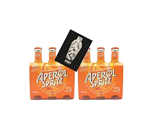 Aperol Spritz 6x 0,2l (10,5% Vol) ready to drink Aperitivo/Aperitif - [Enthält Sulfite]