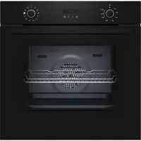B2CVG6AK3 N30 Backofen schwarz - Backofen in elegantem Schwarz, energieeffizient A+, mit großzügigem 71 Liter Nutzinhalt und vielseitigen Heizarten für perfekte Ergebnisse.