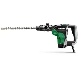 HiKOKI Bohr- Meißelhammer DH40MC - 1100W, 7.1 J, 40 mm Bohrleistung in Beton, vielseitig und sicher dank SDS-max-Werkzeugaufnahme und Überlast-Rutschkupplung