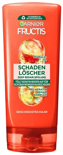 GARNIER Haarspülung Garnier Fructis Schadenlöscher Spülung, Set, 6-tlg., Repariert Haarschäden