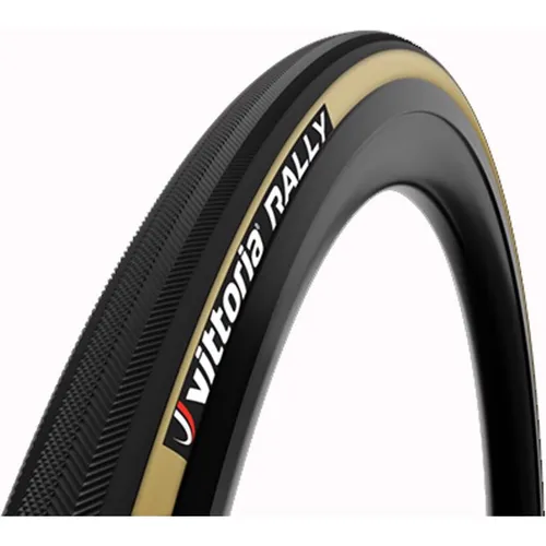 VITTORIA Schlauchreifen 28 Vitt Rally Rvc 700X25 - Fahrradreifen mit Baumwollkarkasse für Wettkampfleistung, optimiert für viele Kilometer bei hoher Leistung und ideal für anspruchsvolle Trainingsfahrten.