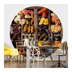 K&L Wall Art Fototapete Nudel Pasta Chefkoch von Wall Art